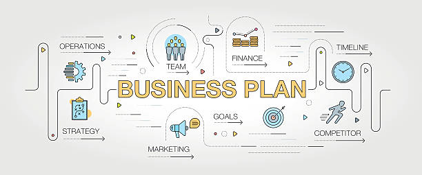 Business Plan banner and icons